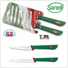 Linea Premana Professional Knife Blister Pomodoro 11 cm Spelucchino 10 cm Sanelli Italia Art. 602602