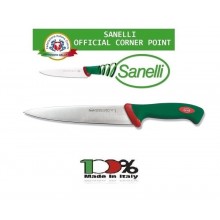 Linea Premana Professional Knife Coltello Scannare cm 22 Sanelli Italia Approvato dalla F.I.C. Federazione Italiana Cuochi Art. 106622