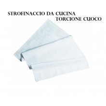 Strofinaccio Torcione da Cucina Bianco Cotone  Cotone 100% Art.7900001A