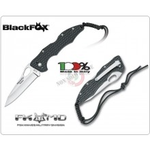 Black Fox Coltello Tascabile con manico in G-10 e Lama Titanium Coated Art.BF-105TiS