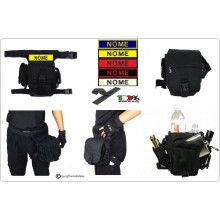 Hip Bag Marsupio Cosciale SECURITY SWAT POLIZIA CARABINIERI Personalizzabile Trasporto Attrezzatura o Armi Art. 30701A