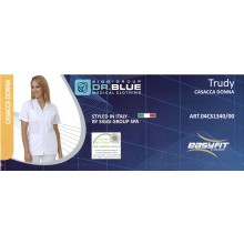 Casacca Donna Medicale Elasticizzata Easyfit Trudy  Dr.Blue Siggi Group Italia Art.04CS1340-00
