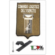 Patch Toppa Ricamata con Velcro COMANDO LOGISTICO DELL'ESERCITO  cm 7x11  Art.NSD-COMANDO