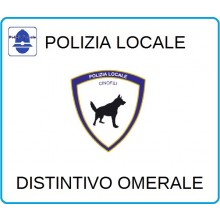 Distintivi Di Specialità Omerali Polizia Locale Cinofila Art.NSD-PLC