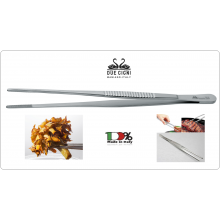Pinza Professionale Cuoco Chef  per Friggere per Griglia per Piastra Prodotto Italiano Due Cigni Art. 2C768