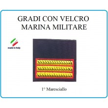 Grado a Velcro Giubbotto Navigazione Marina Militare Maresciallo Art.M-14