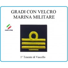 Grado a Velcro Giubbotto Navigazione Marina Militare 1 Tenente di Vascello  Art.M-23