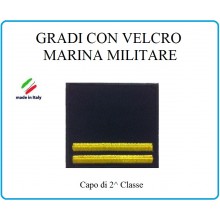 Grado a Velcro Giubbotto Navigazione Marina Militare Capo 2 Classe  Art.M-12