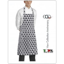 Grembiule Cucina Pettorina con Tascone cm 90x70 Geko Art. 6103132A