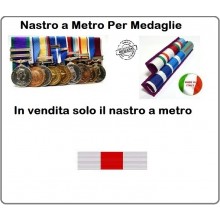 Nastro Militare a Metro Benemerenza Croce Rossa Italiana Art.N-M-MCRI