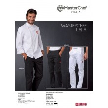 Pantaloni Pantalone Cuoco Chef Master Chef Masterchef Originali Siggi Horeca Bianchi o Neri Art. 26PA0955