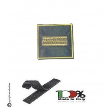 Gradi Velcro per Polo e Tuta OP Guardia di Finanza  Maresciallo Ordinario GDF 6x6 Art.GDF-OP8