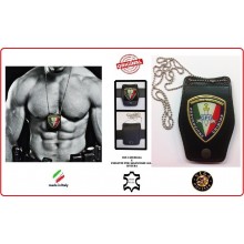Porta Placca Doppio Uso Collo - Cintura Prevenzione Crimine GPG IPS  Vega Holster Italia Art.1WBGPGIPS