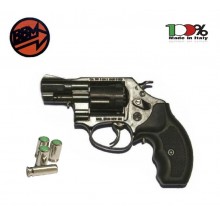 Pistola a Salve Revolver Olimpic 2 Calibro 380 Nera Bruni Art. BR-450