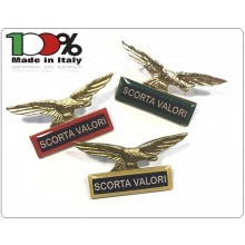 Spilla Aquila Distintivo Di Specialità GG Guardia Giurata Scorta Valori  Art.718-S.V.B
