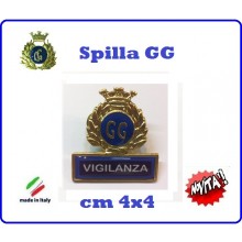 Spilla Armetta New Distintivo Di Specialità GG  VIGILANZA Art.430-5