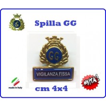 Spilla Armetta New Distintivo Di Specialità GG  VIGILANZA FISSA Art.430-7