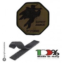 Patch Toppa Ricamata 17° Stormo Verde Aeronautica Militare Italiana  Art. EU1182V
