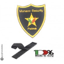 Scudetto Patch Toppa con Velcro Monaco Security Esclusiva per MS Art. MS-2