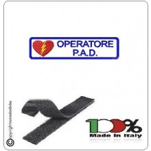 Patch con Velcro Operatore P.A.D. Art.PAD-1