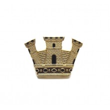 Grado Corona Turrita da Ufficiale Oro Torre Oro Carabinieri Guardia di Finanza  Art. TORRE
